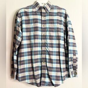 BROOKS BROTHERS Plaid Long Sleeve Button Down Shirt